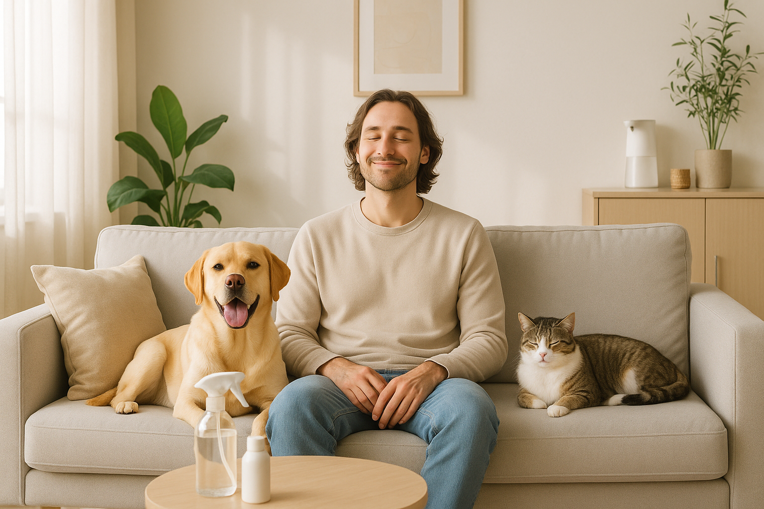 Image représentant la liberté d'esprit avec les animaux